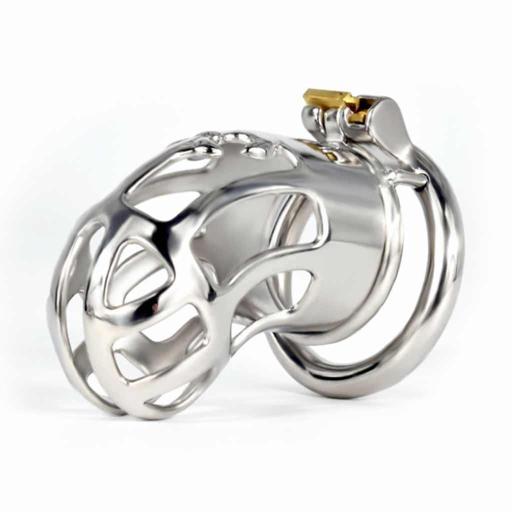 Medical Grade Stainless Steel Chastity Device Male