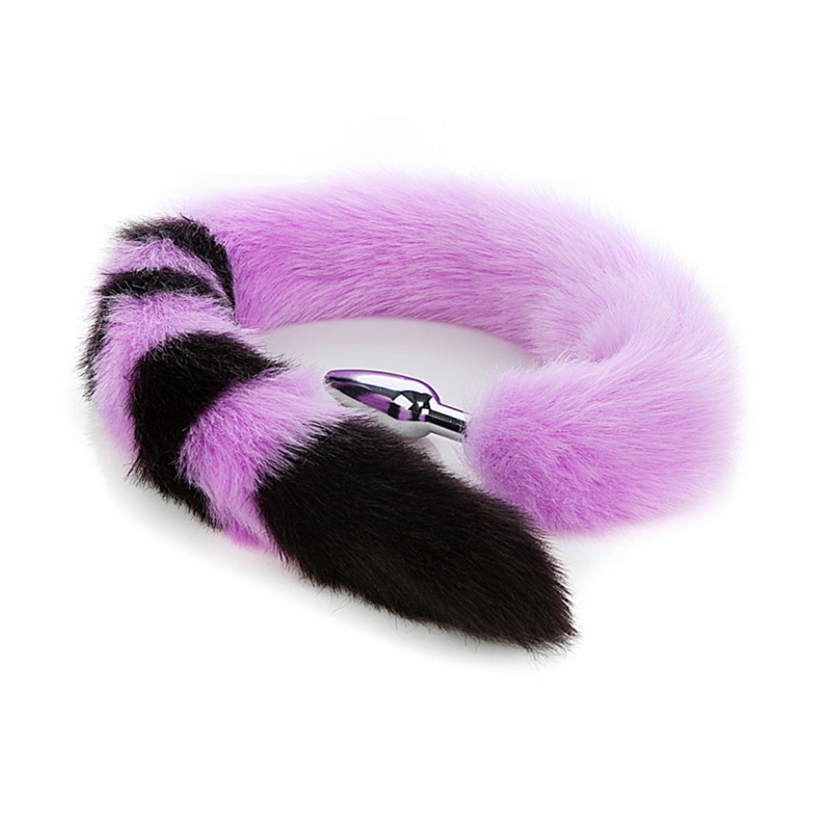 Removable Imitation Fox Tail Anal Plug For Couple 