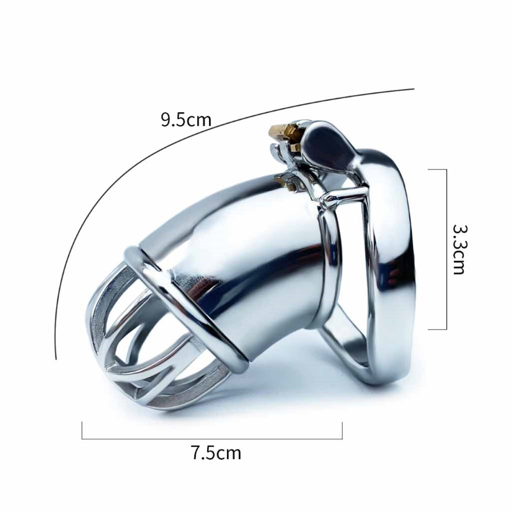 Length 45mm Male Chastity Locks Dick Bird Cage Cha