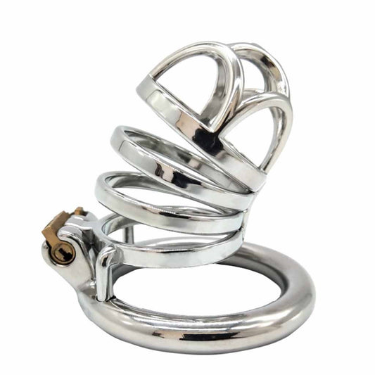 Male Chastity Device Hypoallergenic Stainless Stee