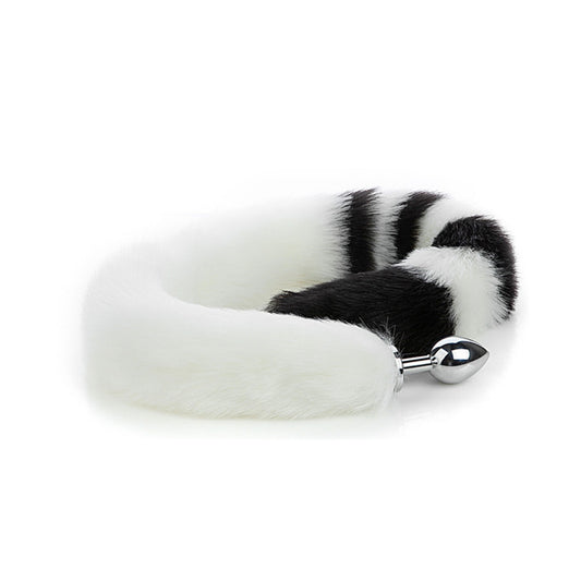 Removable Imitation Fox Tail Anal Plug For Couple 