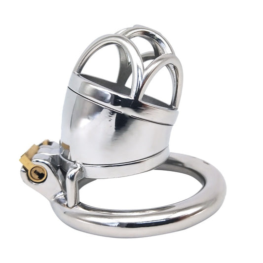 Stainless Steel Male Chastity Device Male Virginit