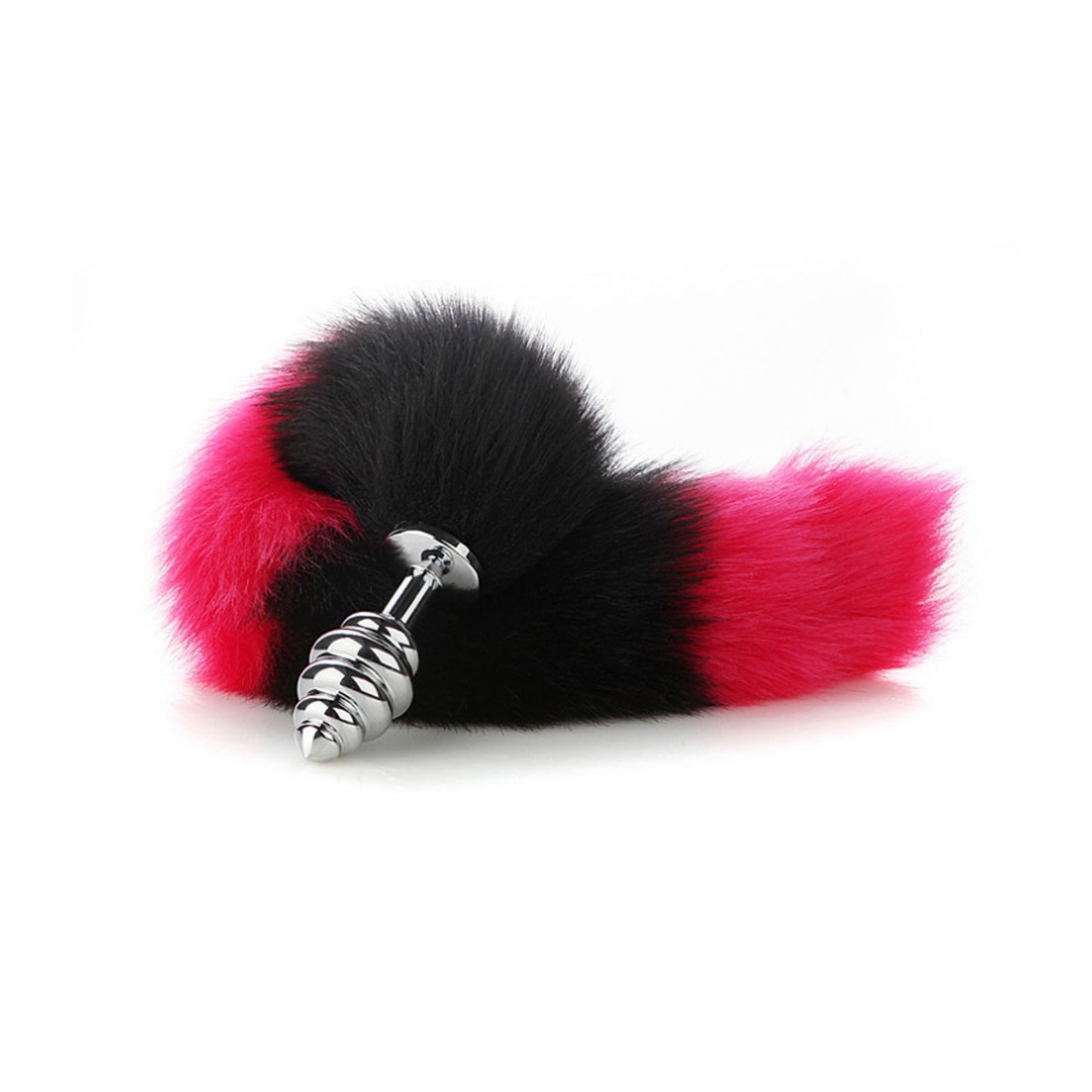 Faux fox tail anal plug ear hairpin set cosplay ad