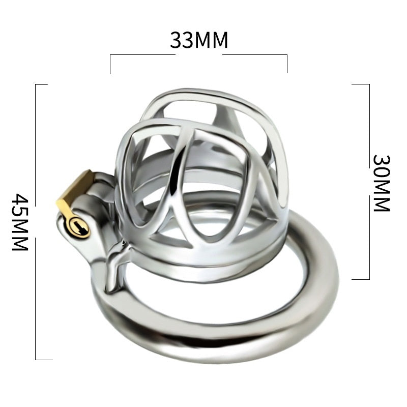 Stainless Steel Cock Cage,Male Chastity Device,Pen