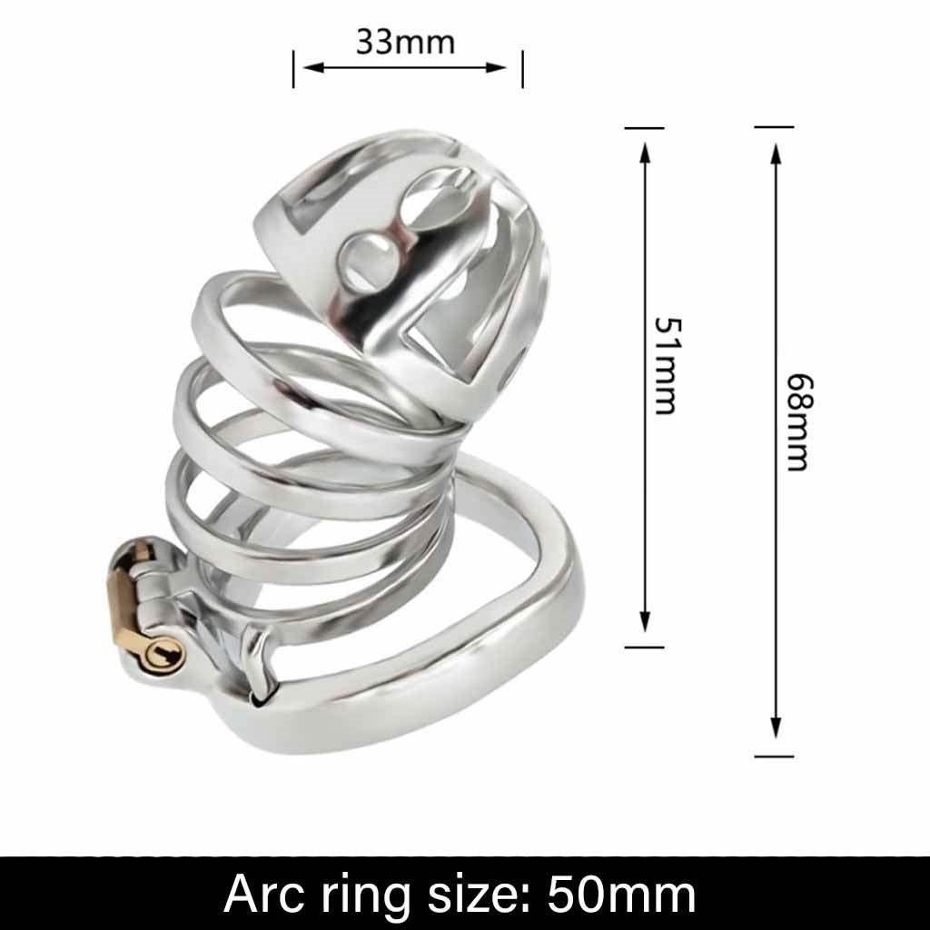 Men's Virginity Lock Belt Male Chastity Device Sho