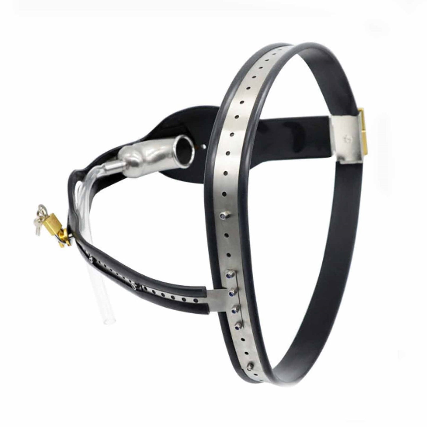 Female Chastity Belt Adjustable Stainless Steel Ch