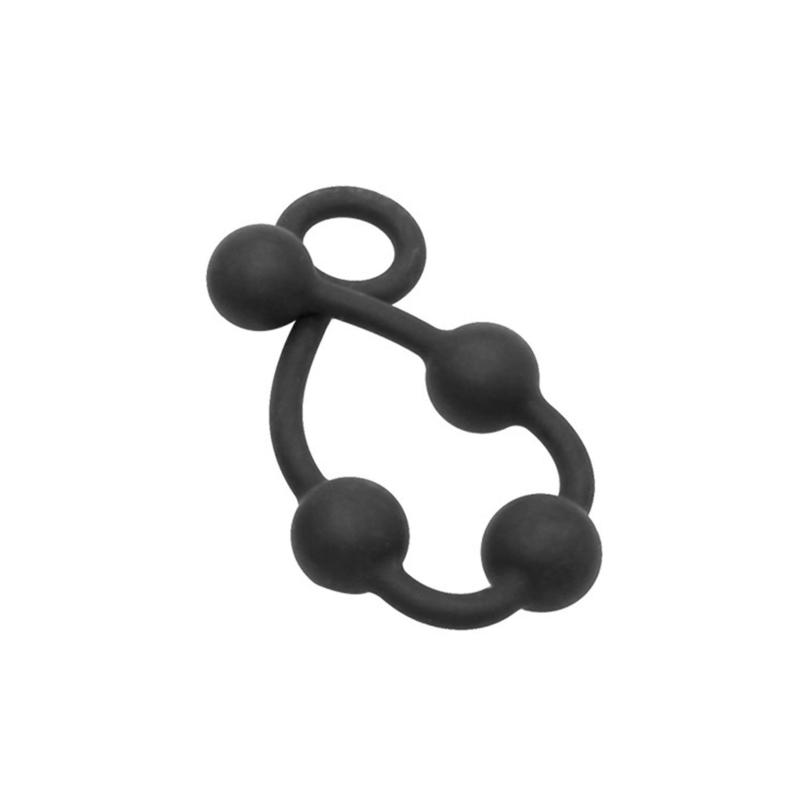 Beads Silicone Anal Plug Ring For Couple Game Bedr