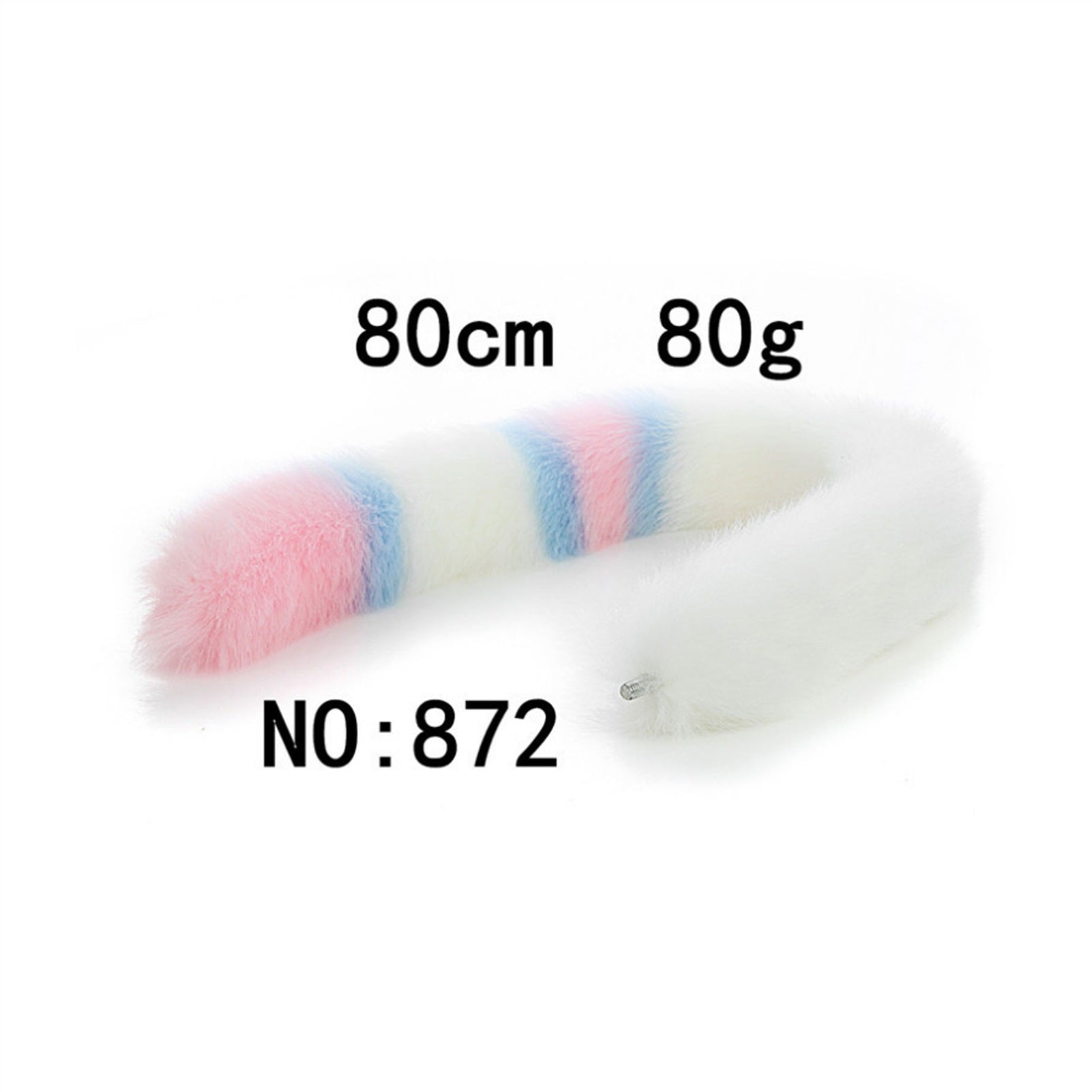 Removable Imitation Fox Tail Anal Plug For Couple 