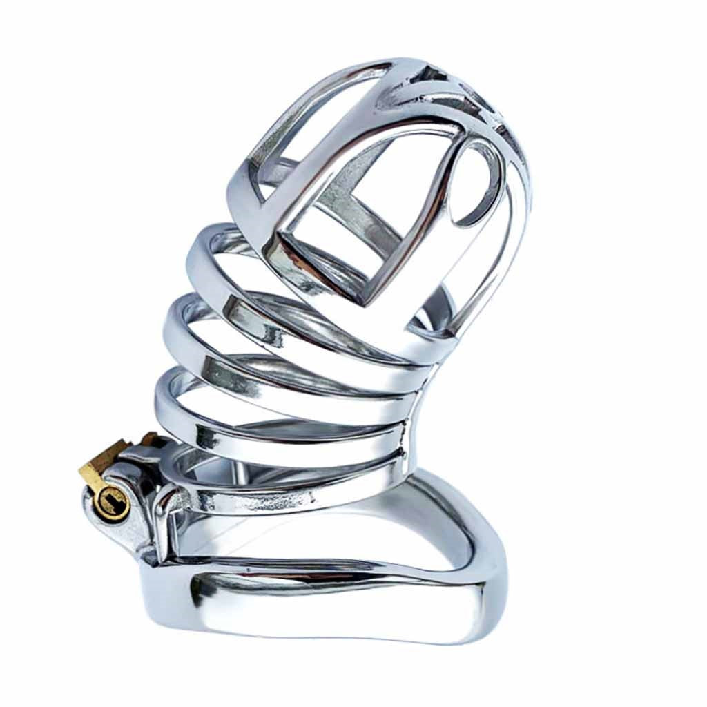 Ergonomic Design Chastity Device 2 Built-in Locks 