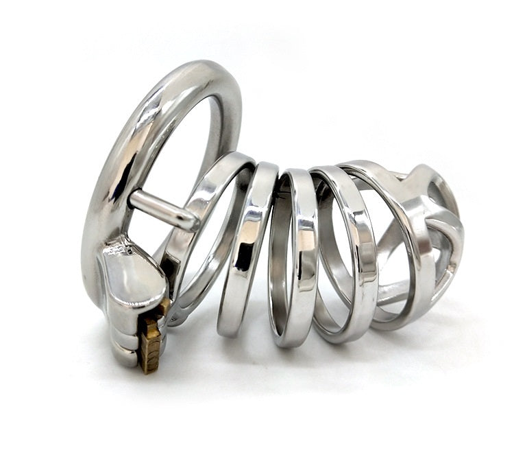 Metal Male Chastity Device Steel Stainless Cock Ca