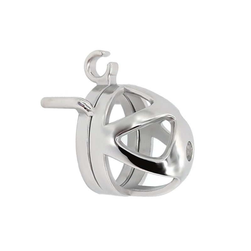 Male Cock Cage Chastity Device, Stainless Steel Ch