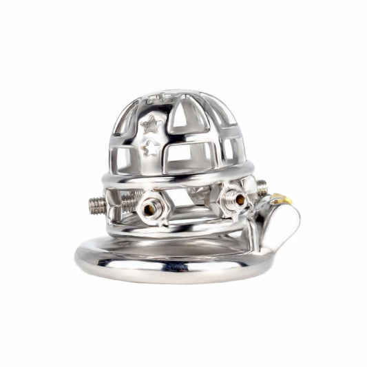 Male Cock Cage Chastity Device, Stainless Steel Ch