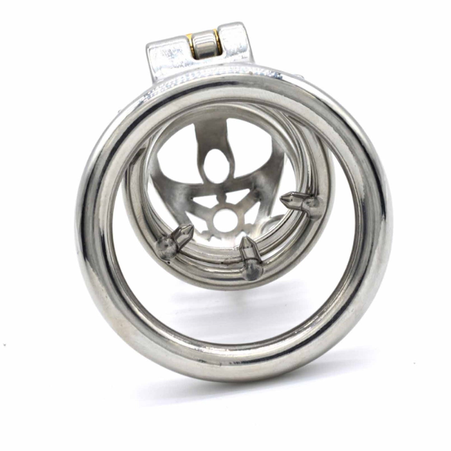 Stainless Steel Protection Cage Lock For Men Bindi