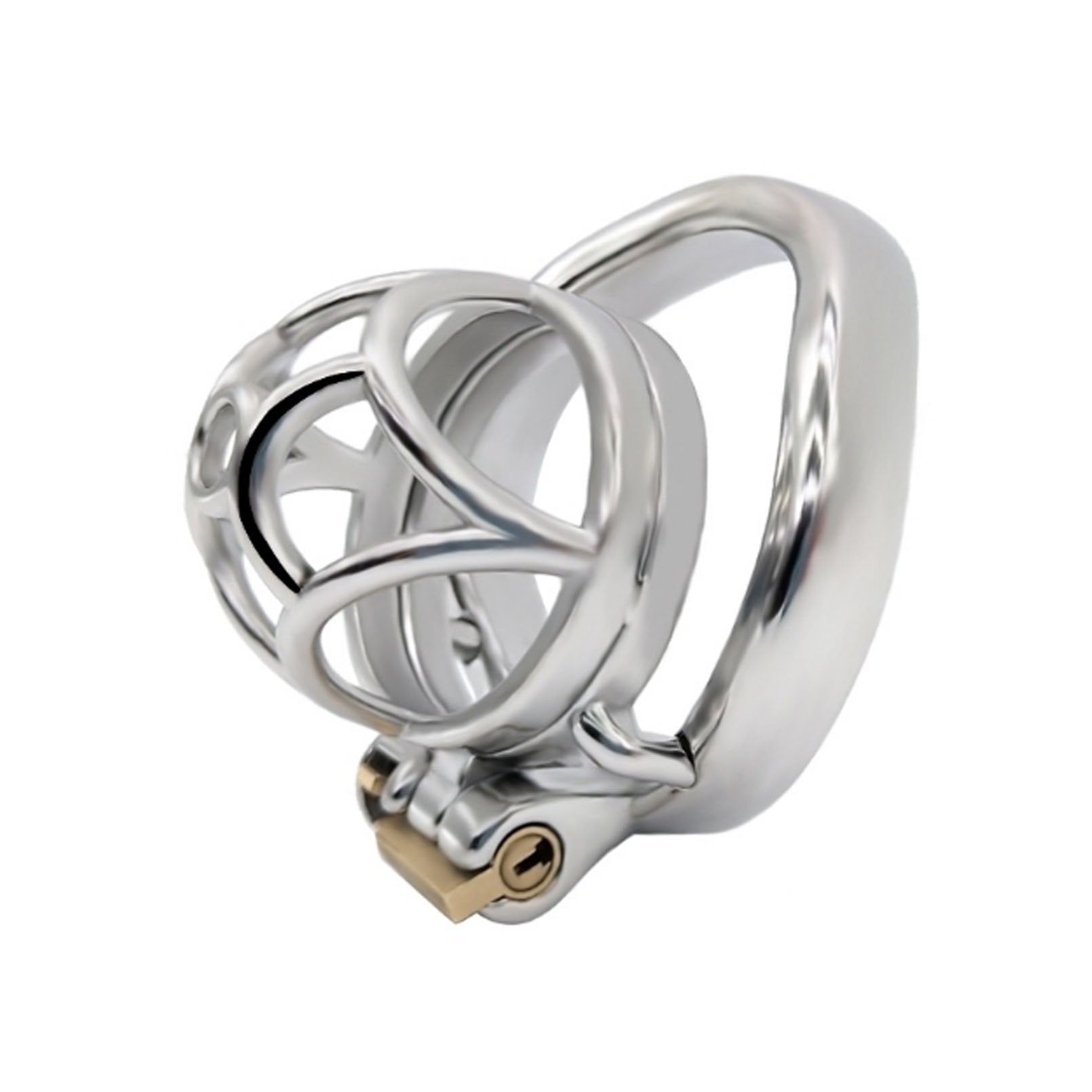 Male Stainless Steel Chastity Device Metal Chastit