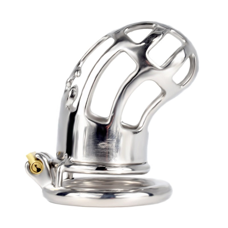 Medical Grade Stainless Steel Chastity Device Male