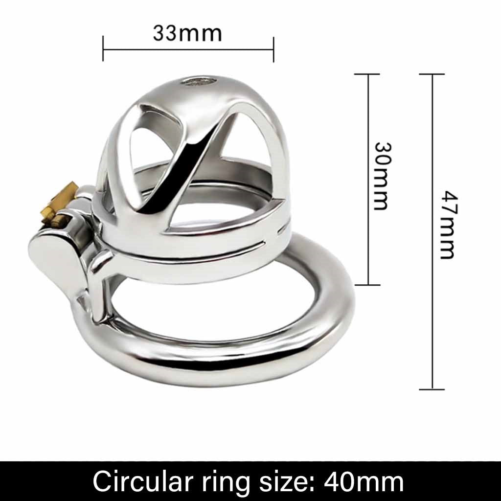 Ergonomic Design Chastity Device Male Virginity Lo