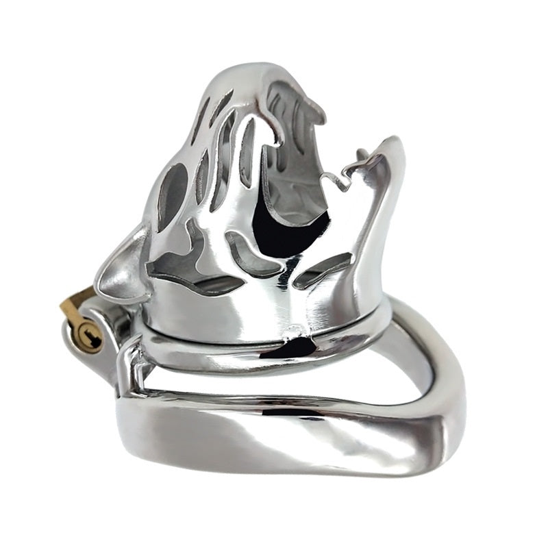 Bondage Chastity Lock Male Stainless Steel Cock Ca