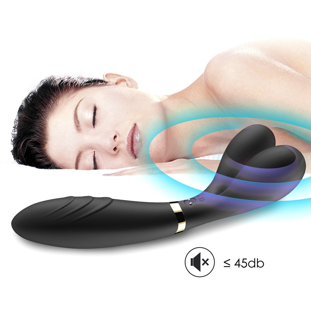 Y-shaped rabbit ear female massage vibrator couple