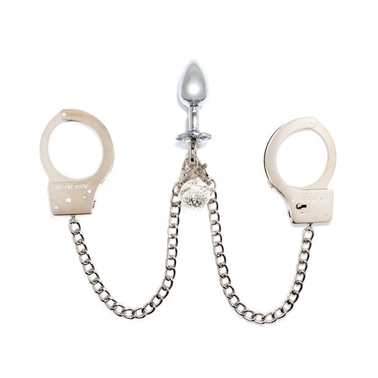 Eggs Toys Stainless Steel with Bell Pendant Crysta