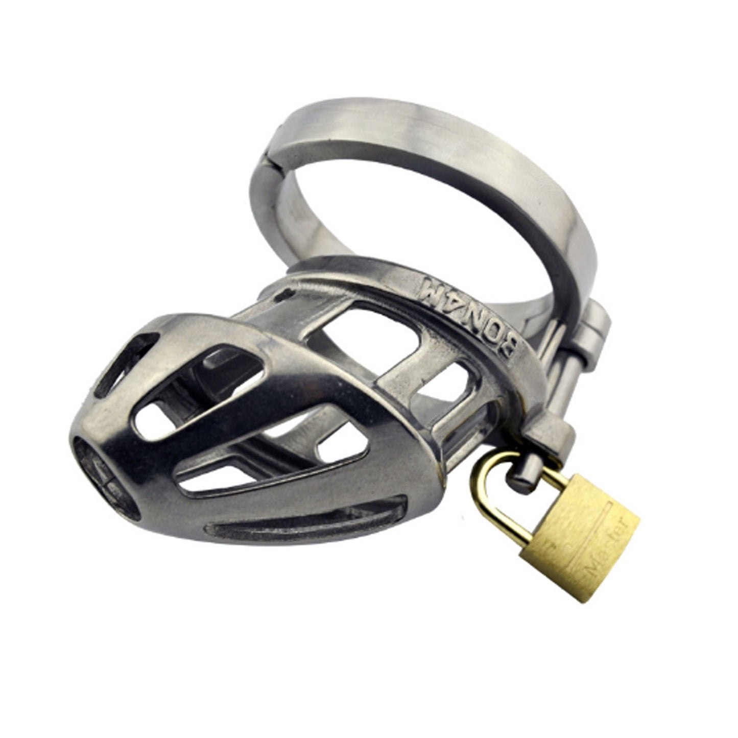 Men's Stainless Steel Metal Protective Cage Penis 