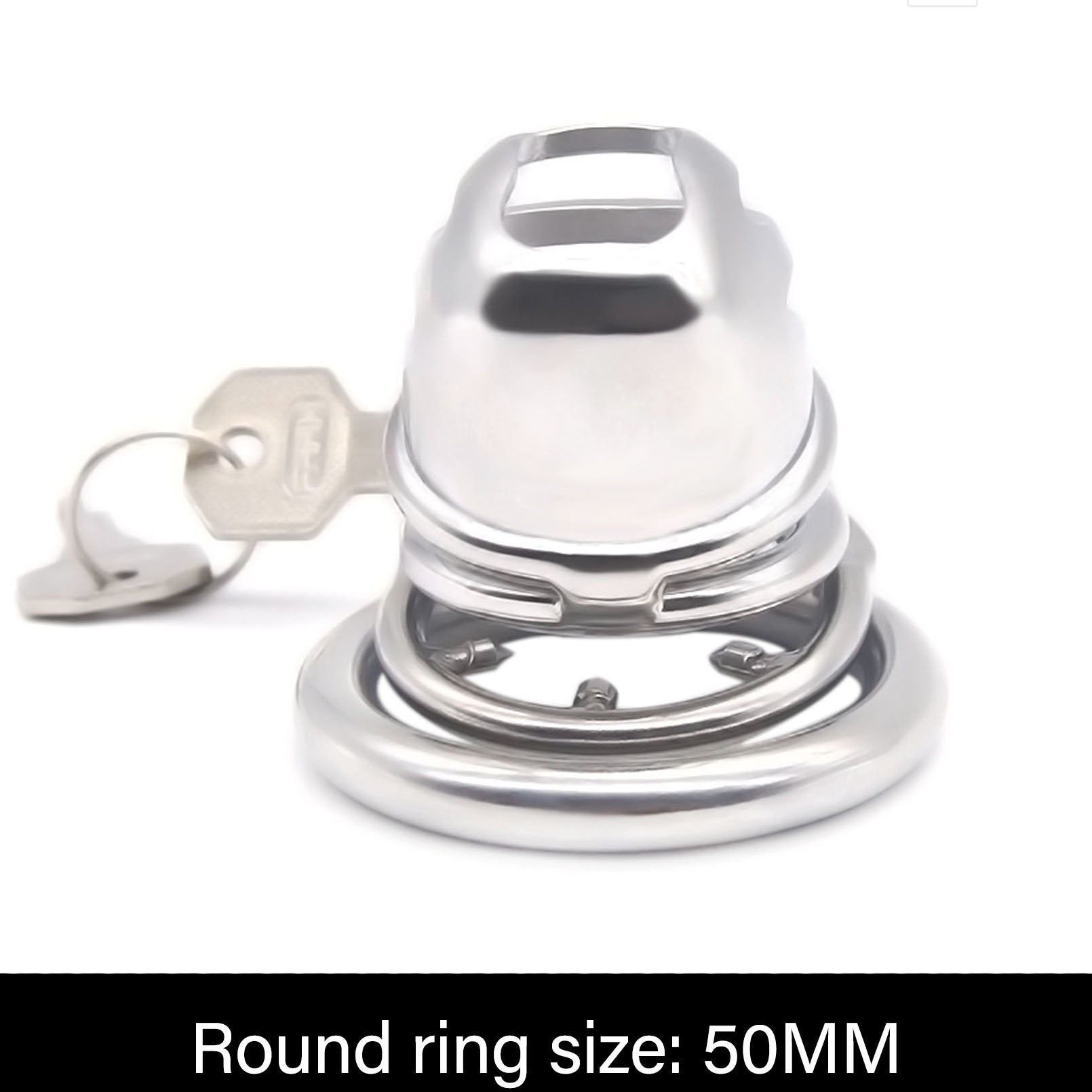 2-Rings Stainless Steel Protection Cage Lock For M