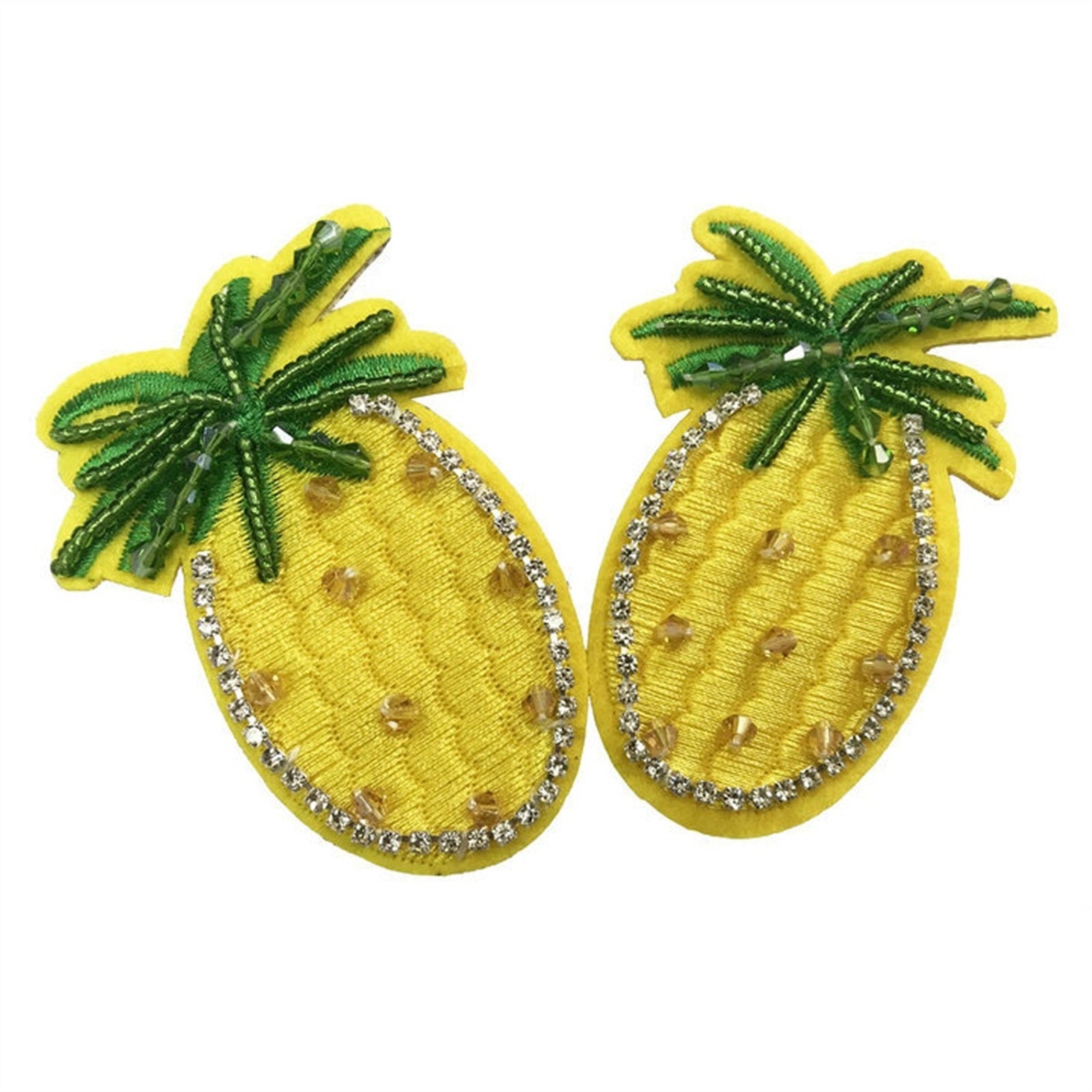 Fruit Cute Embroidered Pineapple Nipple Cover Brea