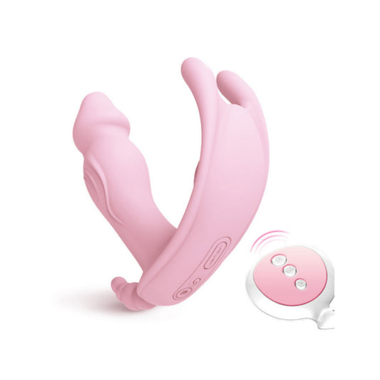 Female invisible wearable vibrator shadow mask rem