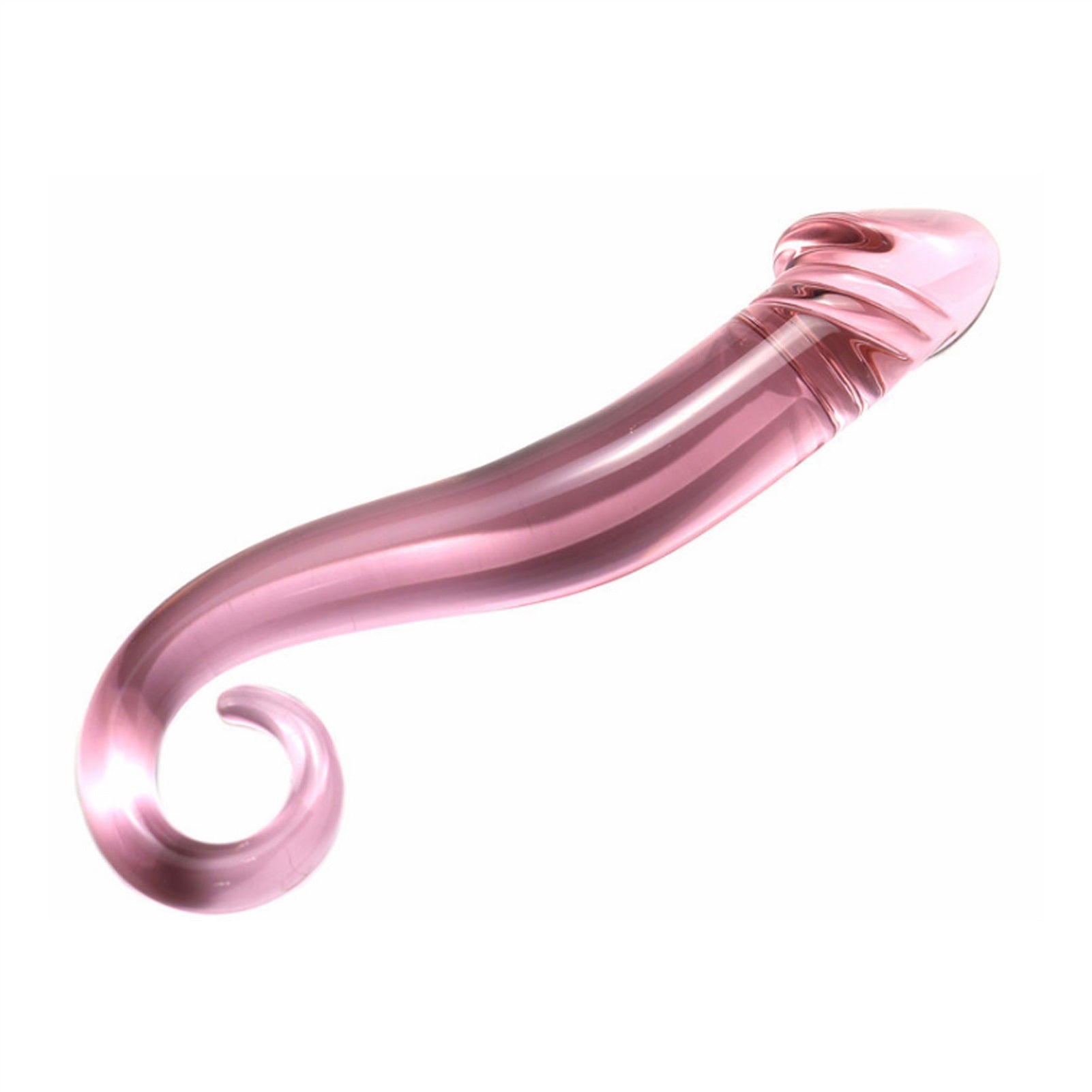 Crystal Glass Adult Toy Metal Anal Plug Ring For C