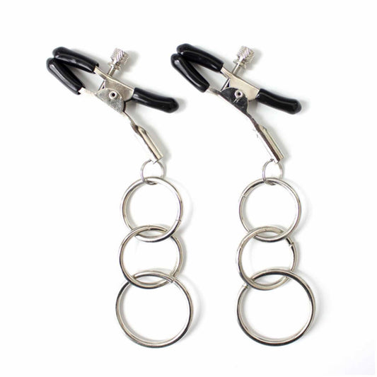 Metal Clip Nipple Clamps With Screw Non-Piercing P