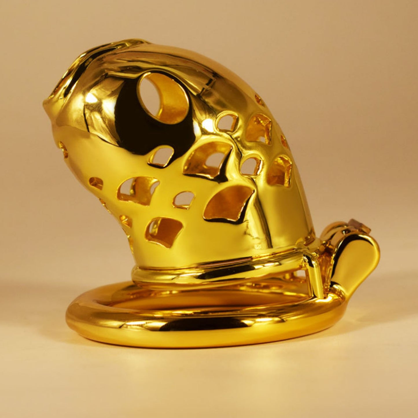 Gold Metal Chastity Lock Chastity Device Penis Res