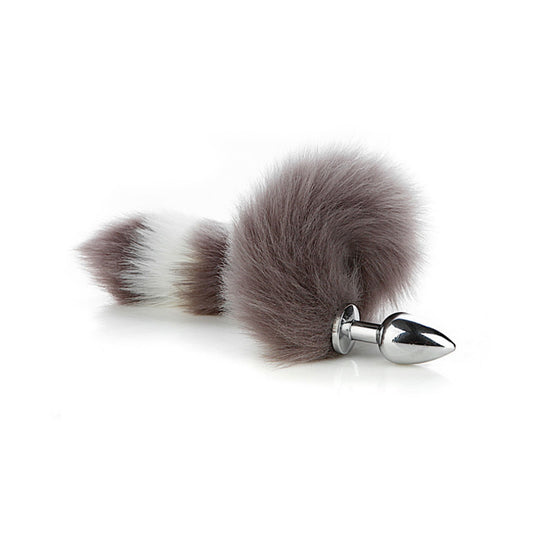 Removable Imitation Fox Tail Anal Plug For Couple 