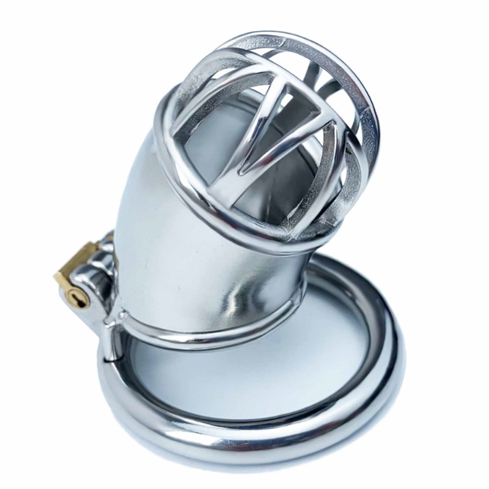 304 Stainless-steel Master Slave Chastity Device M