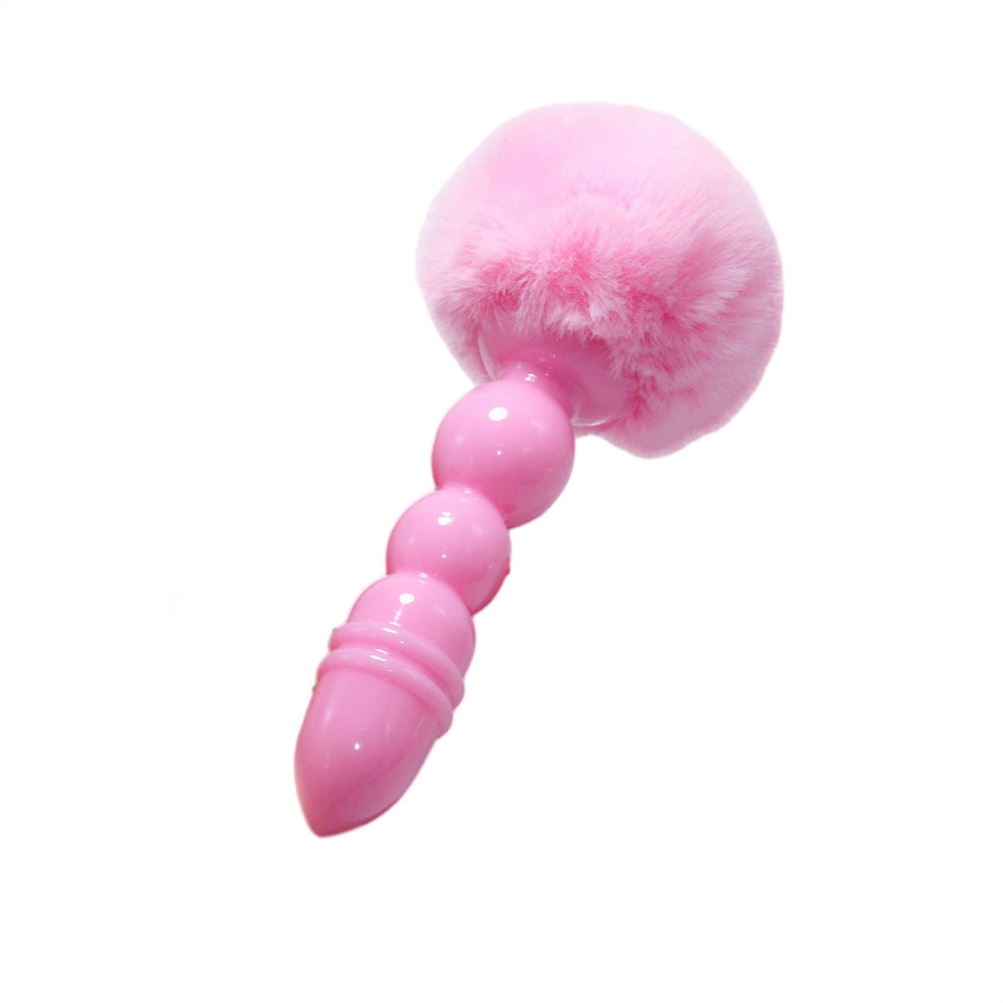 Fluffy ball tail Anal Plug For Couple Game Bedroom