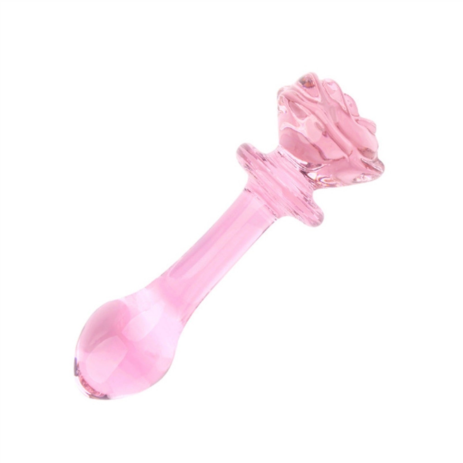 Women's Anal Comforter Rose Anal Plug Crystal Back