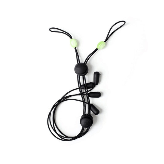 Nipple Clamps Clips With Luminous Rope SM Flirting