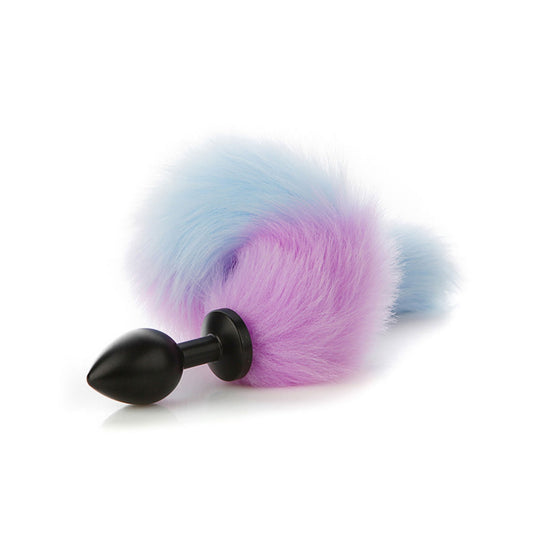 Removable Imitation Fox Tail Anal Plug For Couple 