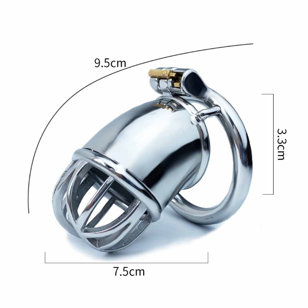 Small Chastity Devices Men, Stainless Steel Cock C