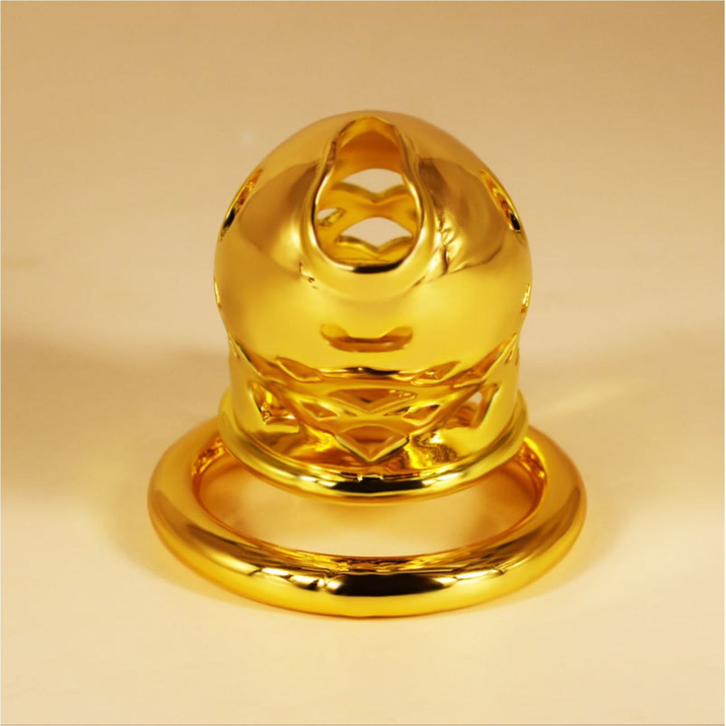 Gold Metal Chastity Lock Chastity Device Penis Res