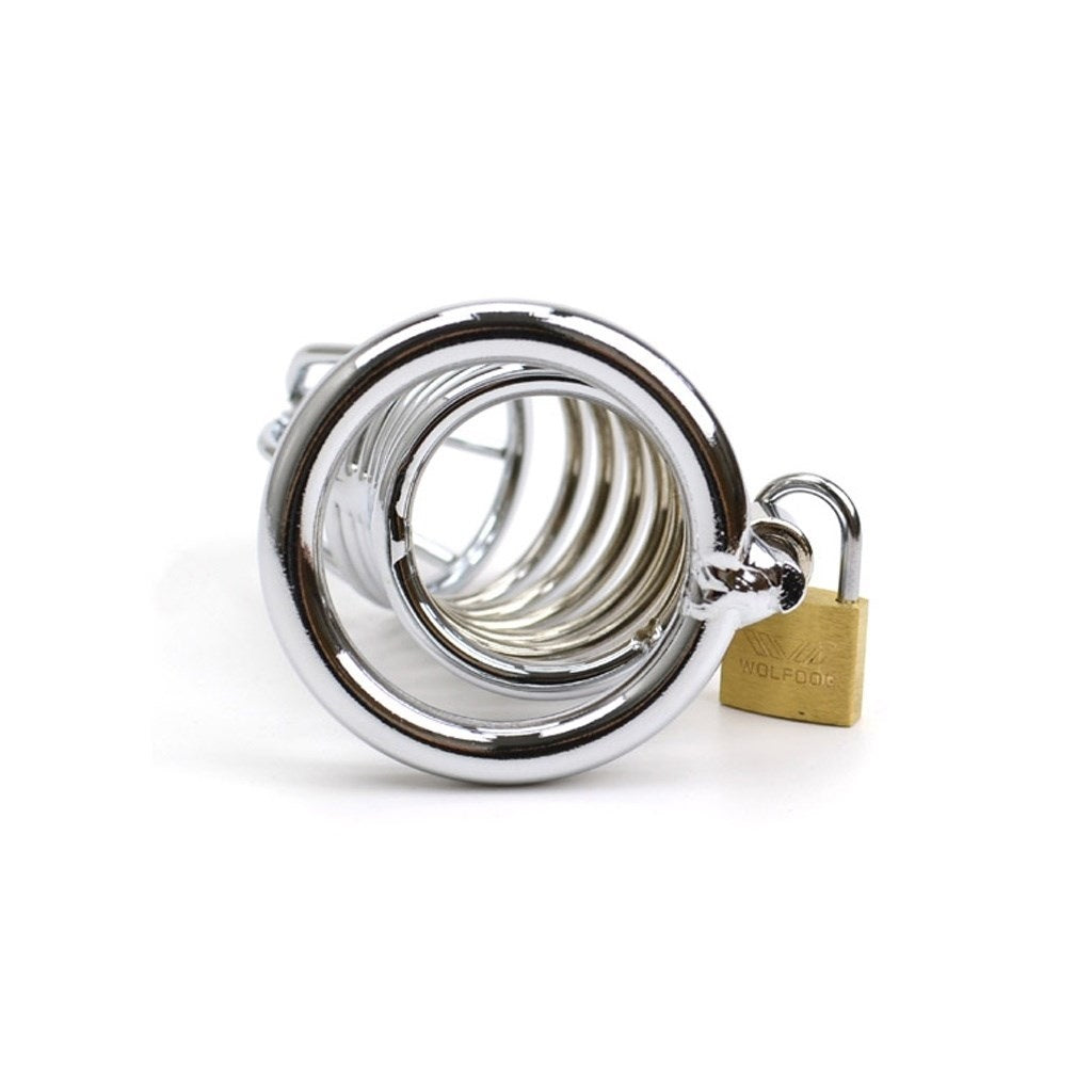 Male  Stainless Steel Metal lock Protection JJ cag