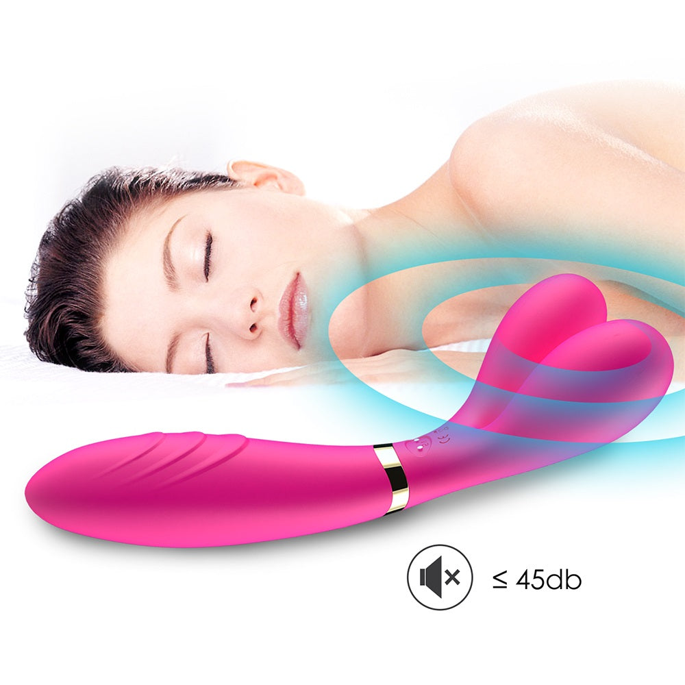 Y-shaped rabbit ear female massage vibrator couple