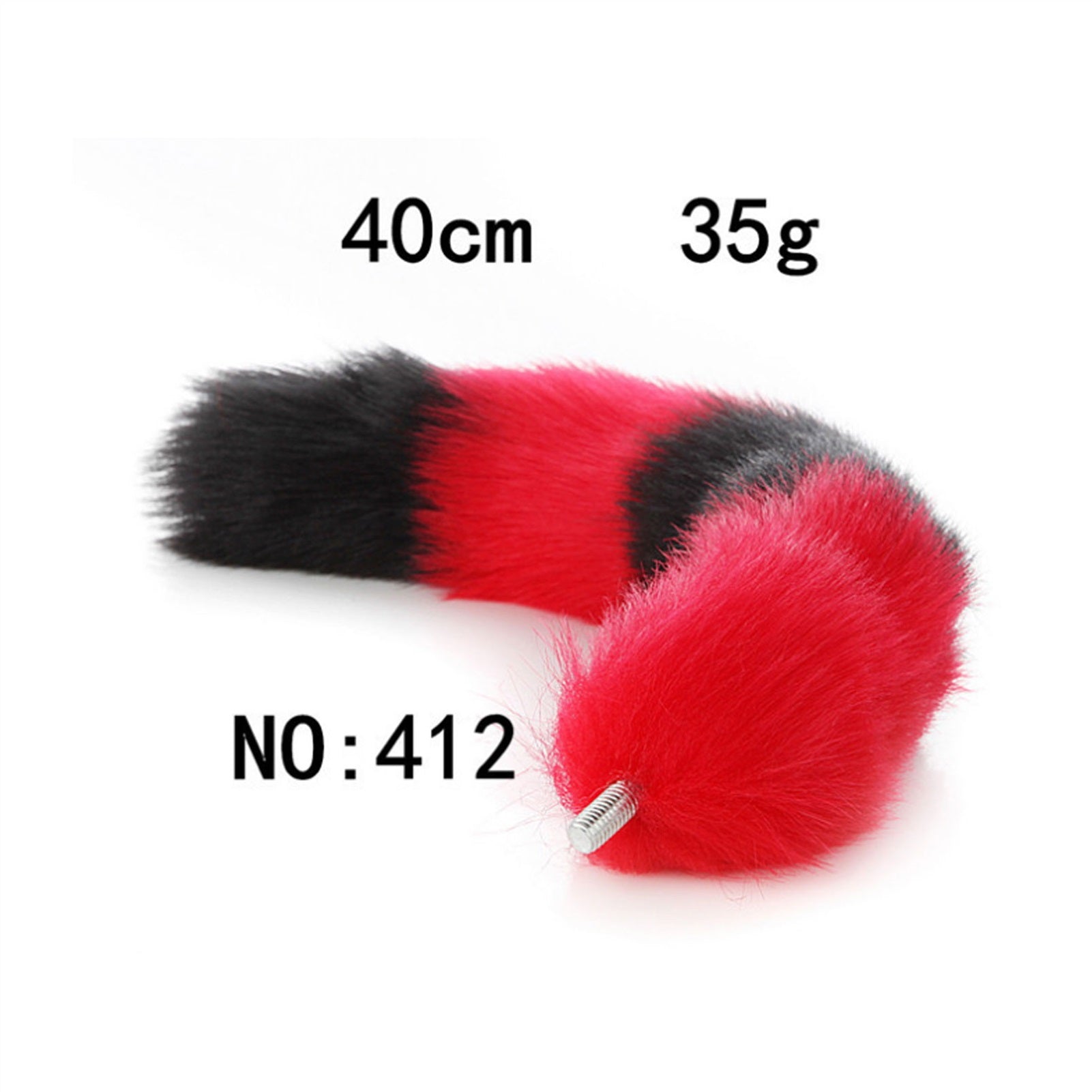 Removable Imitation Fox Tail Anal Plug For Couple 