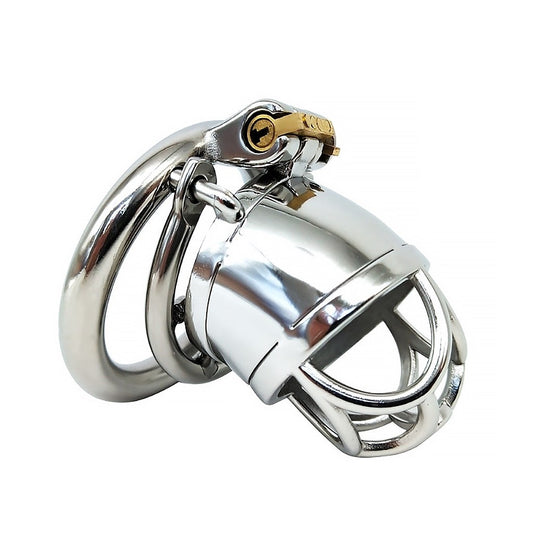 304 Stainless-steel Master Slave Chastity Device M