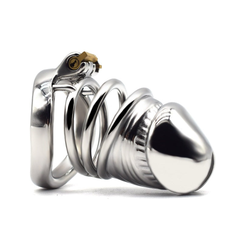 Stainless Steel Small Male Chastity Device Ergonom