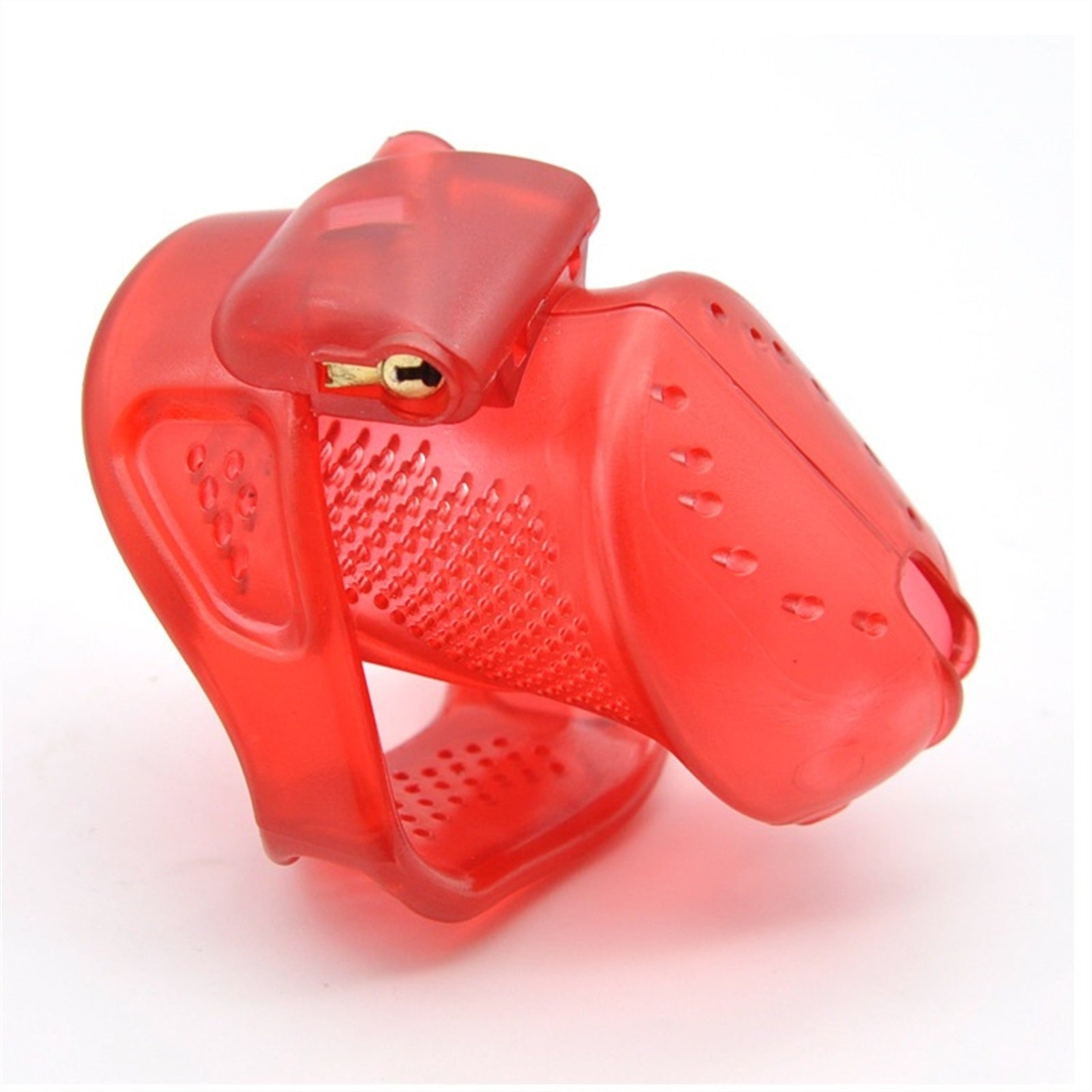 Anti-Off Breathable Chastity LockDown Cage Silicon