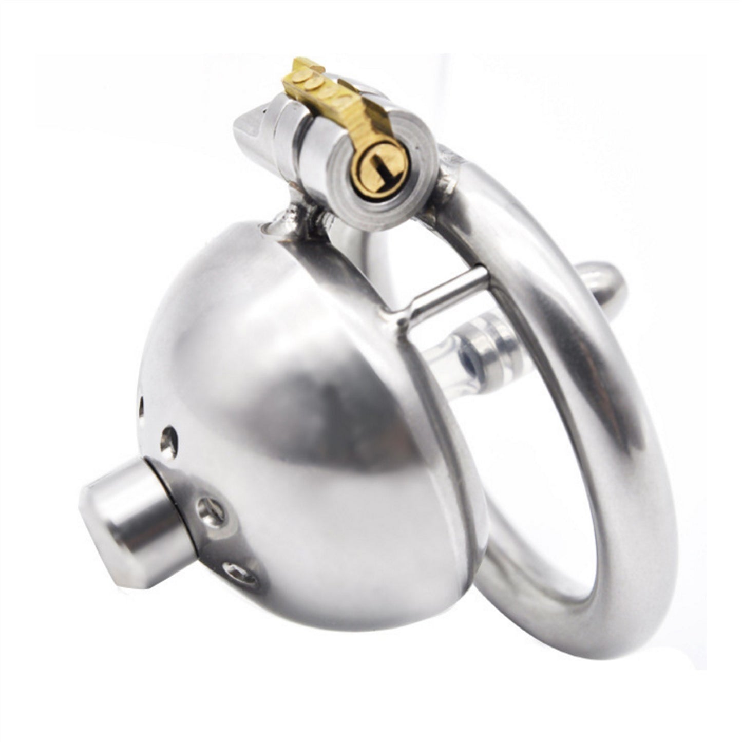 For Men Stainless Steel Protection Cage Lock Bindi