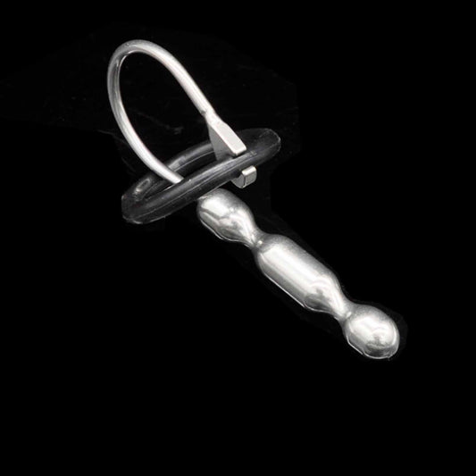 Male Metal Chastity Cage Thru-Hole Hollow not Remo