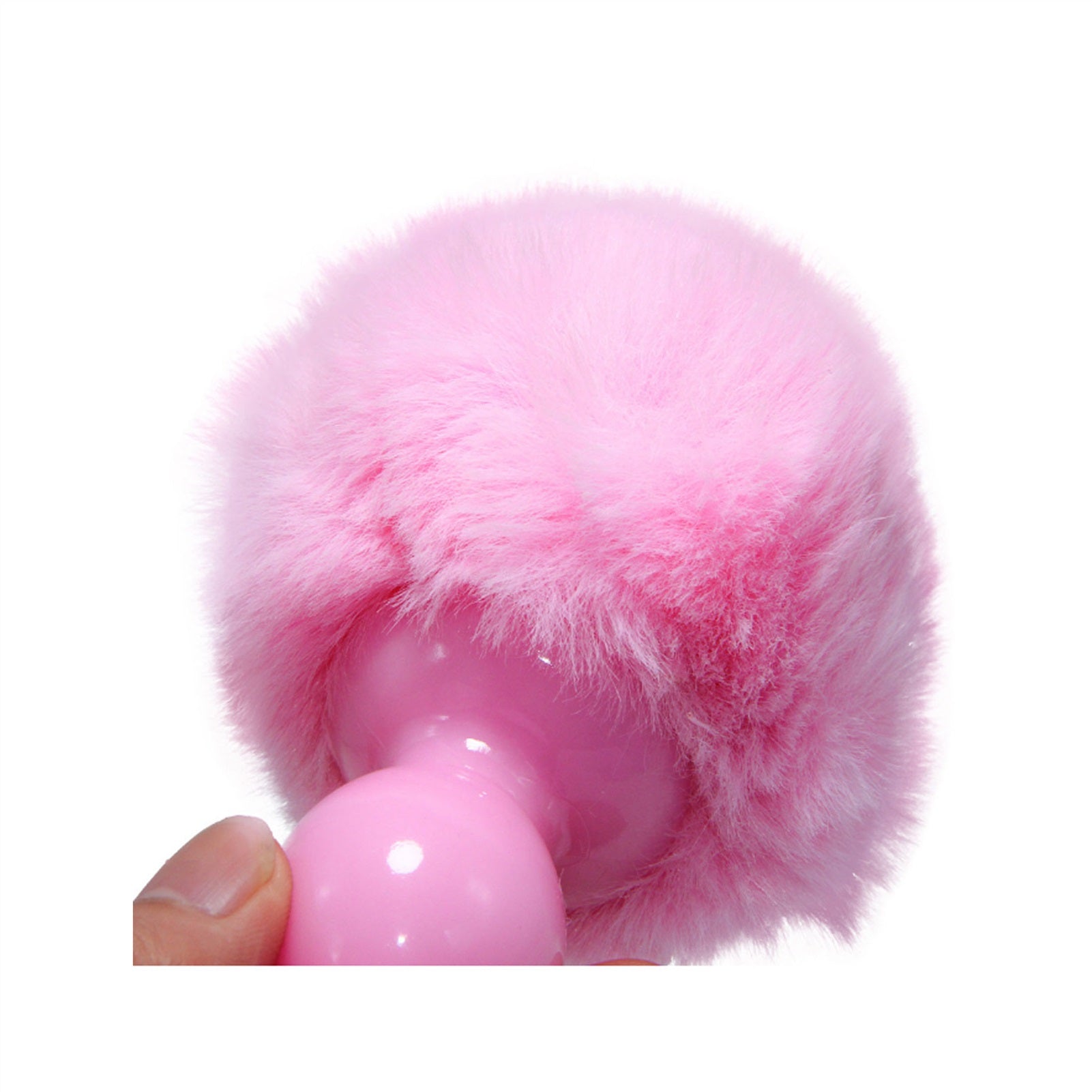 Fluffy ball tail Anal Plug For Couple Game Bedroom