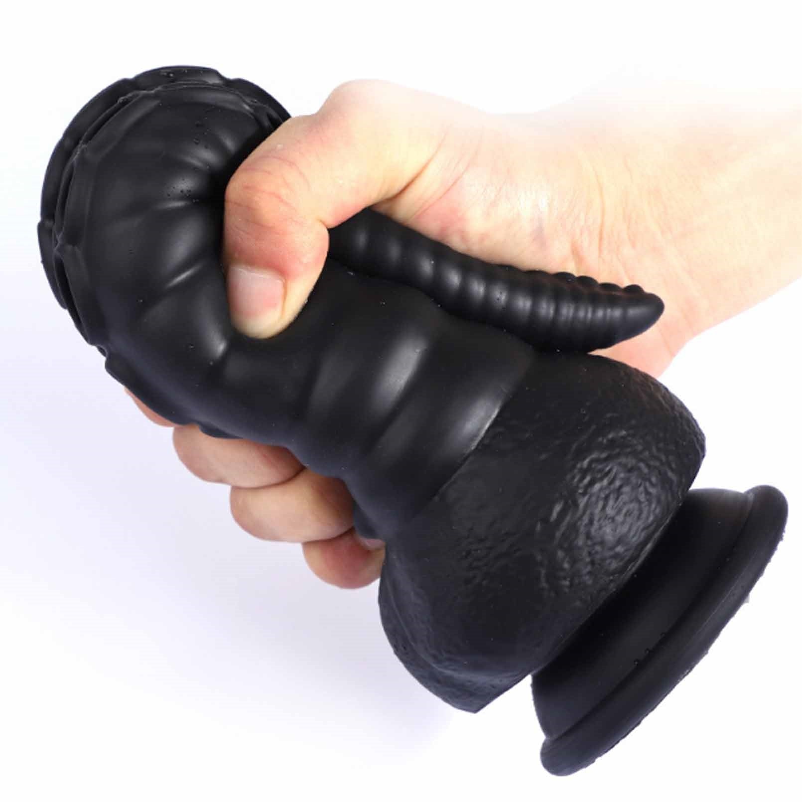 Octopus Big Dildo Anal Plug Bumpy Adult Toy with H