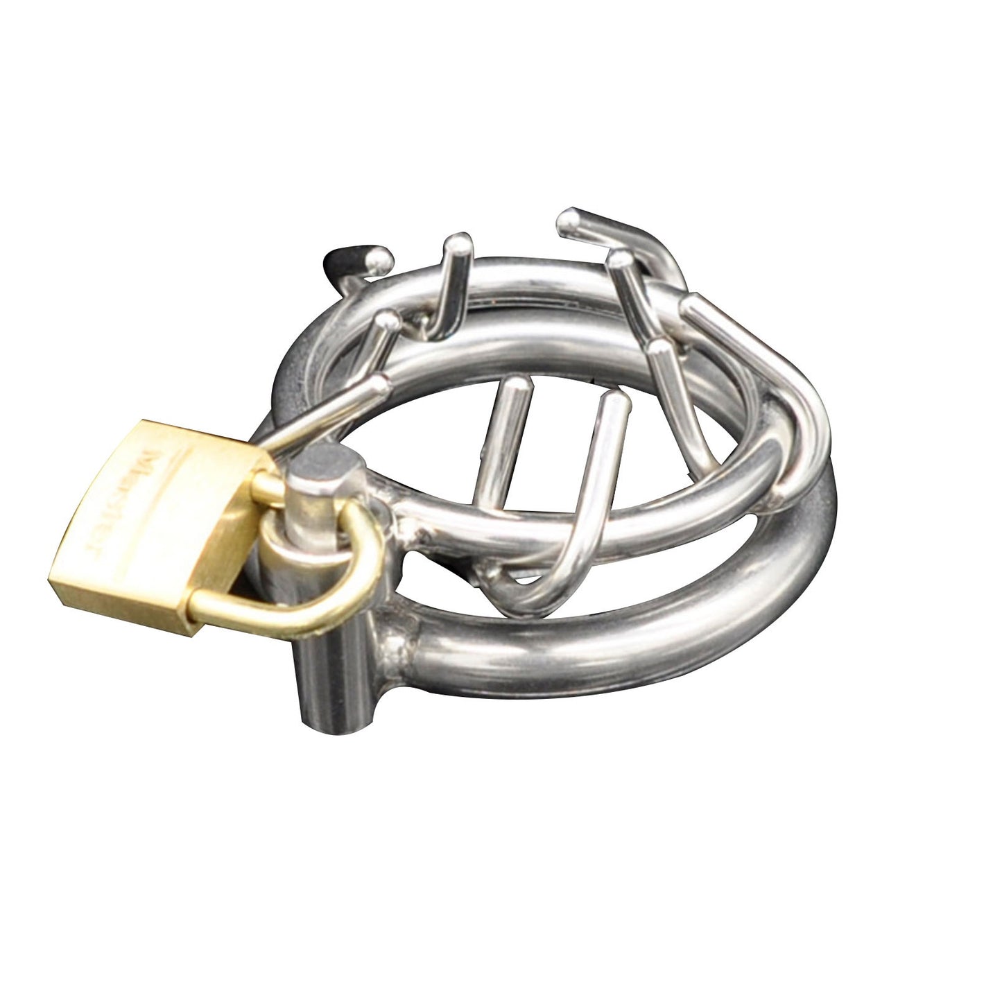 Male Stainless Steel Chastity Device Metal Chastit