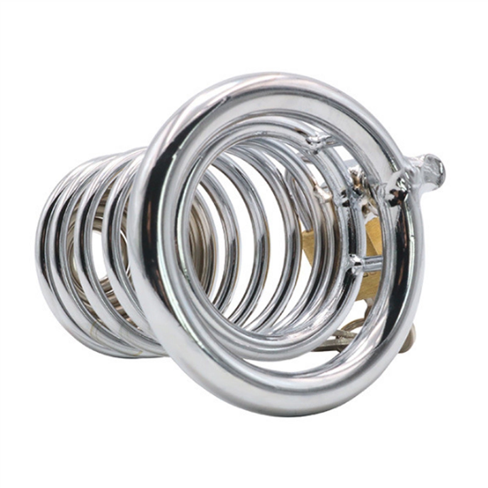 For Male Stainless Steel Metal Protection Cage Wit